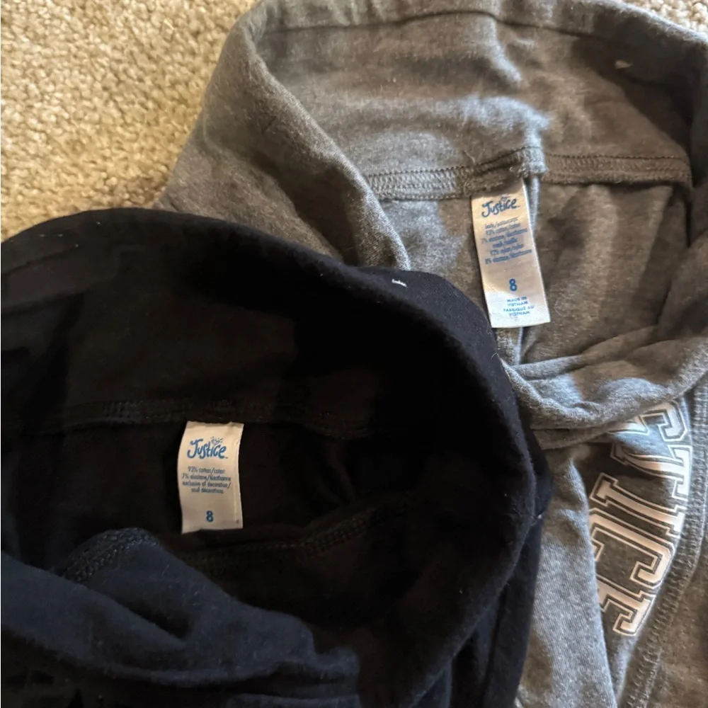 Two Justice leggings